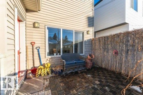 View of patio / terrace - 10535 67 Avenue, Edmonton, AB - Outdoor