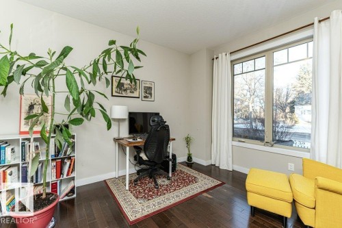 Office space with dark wood-type flooring - 10535 67 Avenue, Edmonton, AB - Indoor