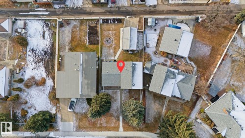 Aerial view of residential area - 12916 95A Street, Edmonton, AB - 