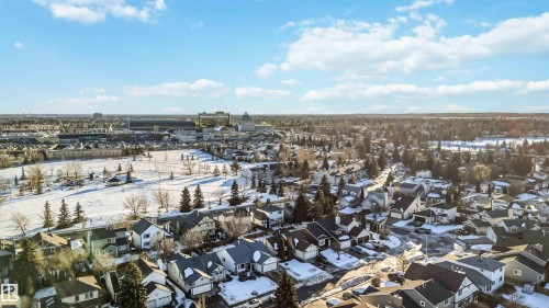 View of snowy aerial view - 17619 94 Ave, Edmonton, AB - Outdoor With View