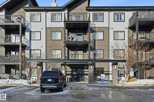 309 508 Albany Way, Edmonton, AB - Outdoor With Balcony With Facade