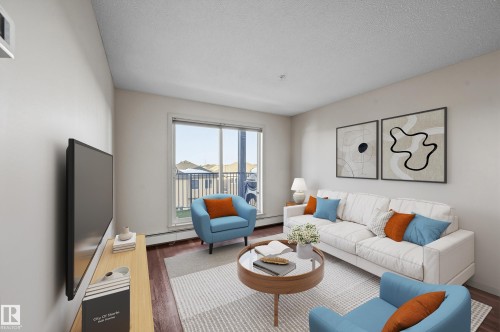 309 508 Albany Way, Edmonton, AB - Indoor Photo Showing Living Room