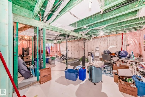 View of below grade area - 9645 Simpson Place, Edmonton, AB 