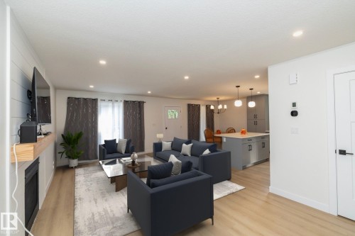 56 Brazeau Drive, Devon, AB - Indoor Photo Showing Living Room