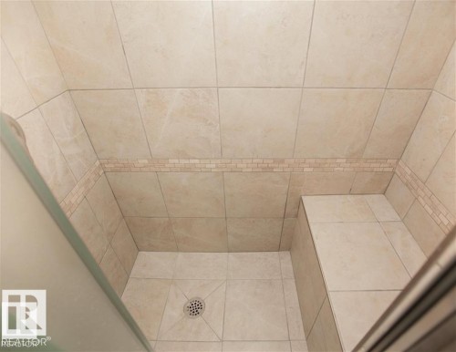 Full bathroom with tiled shower - 17208 106 Street, Edmonton, AB - Indoor Photo Showing Bathroom