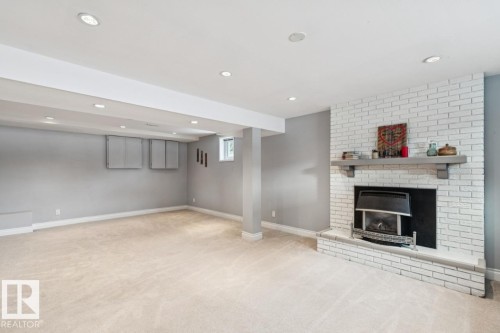 2524 106 Street, Edmonton, AB - Indoor With Fireplace