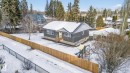 Snowy aerial view featuring view of wooded area - 5 Langley Drive, Fort Saskatchewan, AB  - Outdoor 