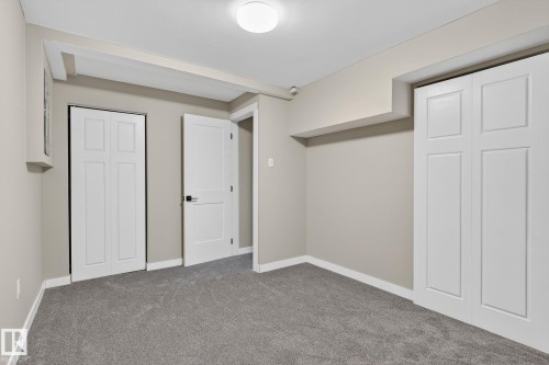 Unfurnished bedroom featuring carpet and baseboards - 5 Langley Drive, Fort Saskatchewan, AB - Indoor Photo Showing Other Room