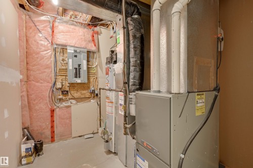 14867 141 Street, Edmonton, AB - Indoor Photo Showing Basement