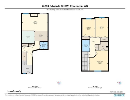 View of property floor plan - 8 230 Edwards Drive, Edmonton, AB - Other