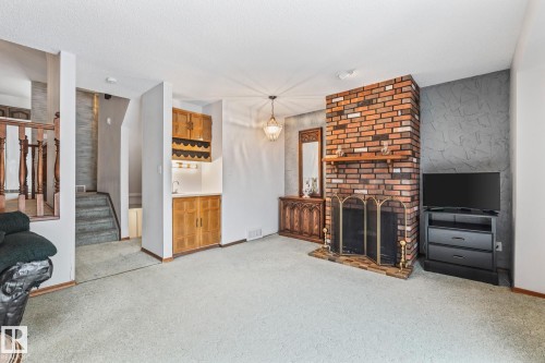 9012 184 Street, Edmonton, AB - Indoor With Fireplace