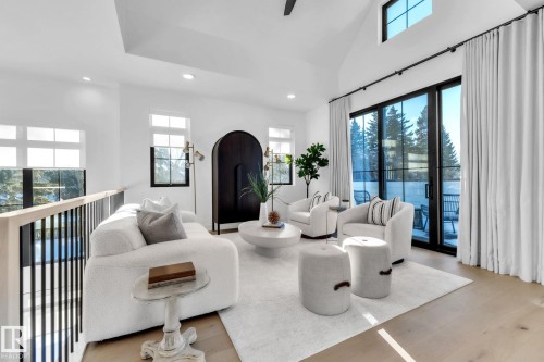 10603 140 Street, Edmonton, AB - Indoor Photo Showing Living Room