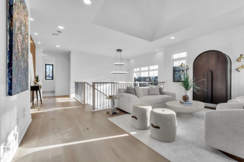 10603 140 Street, Edmonton, AB - Indoor Photo Showing Living Room