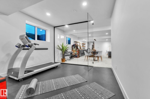 10603 140 Street, Edmonton, AB - Indoor Photo Showing Gym Room