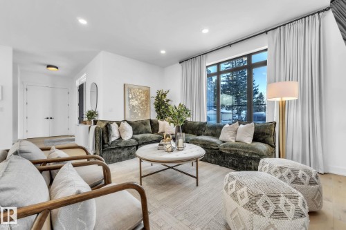10603 140 Street, Edmonton, AB - Indoor Photo Showing Living Room