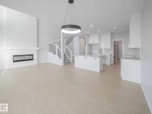 17624 4 Street, Edmonton, AB - Indoor With Fireplace