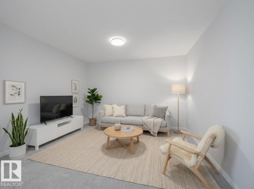 17624 4 Street, Edmonton, AB - Indoor Photo Showing Living Room