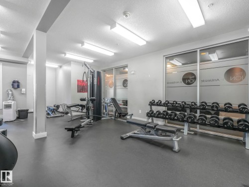 201 2588 Anderson Way, Edmonton, AB - Indoor Photo Showing Gym Room