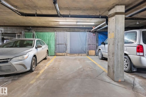408 2098 Blackmud Creek Drive, Edmonton, AB - Indoor Photo Showing Garage