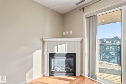 408 2098 Blackmud Creek Drive, Edmonton, AB - Indoor With Fireplace