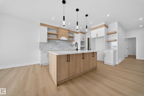 459 Crystal Creek Link, Leduc, AB - Indoor Photo Showing Kitchen