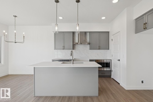 18923 28 Avenue, Edmonton, AB - Indoor Photo Showing Kitchen With Upgraded Kitchen