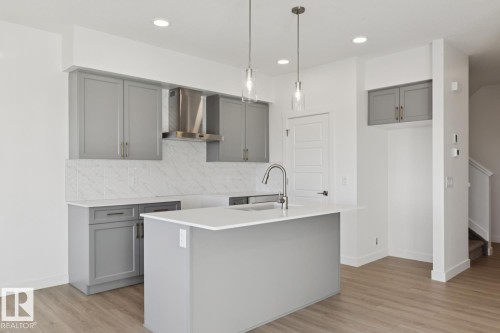 18923 28 Avenue, Edmonton, AB - Indoor Photo Showing Kitchen With Upgraded Kitchen