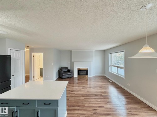 2 3311 58 Street, Edmonton, AB - Indoor Photo Showing Living Room With Fireplace