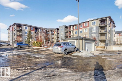 213 5390 Chappelle Road, Edmonton, AB - Outdoor With Balcony With Facade