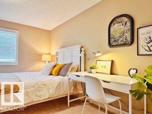 Bedroom with a textured ceiling - 12219 167A Avenue, Edmonton, AB - Indoor Photo Showing Bedroom
