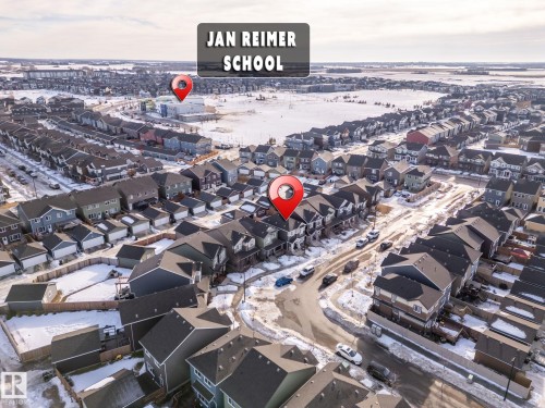 View of property location featuring nearby suburban area - 3221 Cherry Cres Sw, Edmonton, AB - Outdoor With View