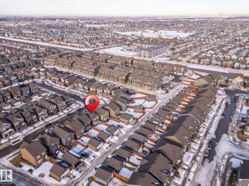 Aerial view of property and surrounding area - 3221 Cherry Cres Sw, Edmonton, AB - Outdoor With View