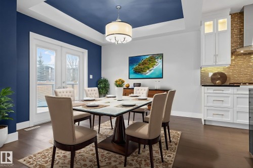 3964 Claxton Loop, Edmonton, AB - Indoor Photo Showing Dining Room