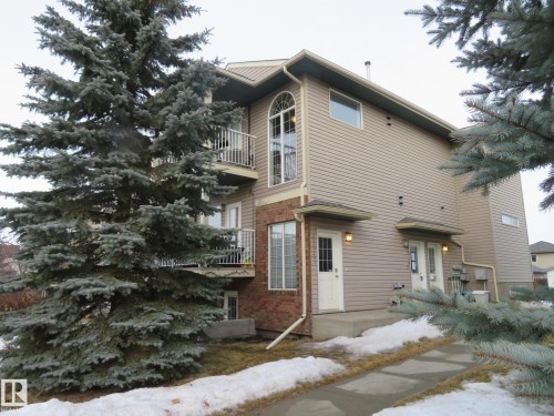 View of front of property with a balcony and brick siding - 2945 26 Street, Edmonton, AB - Outdoor