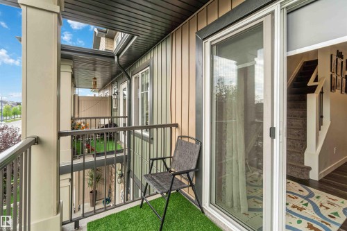 3 3305 Orchards Link Sw, Edmonton, AB - Outdoor With Balcony With Exterior