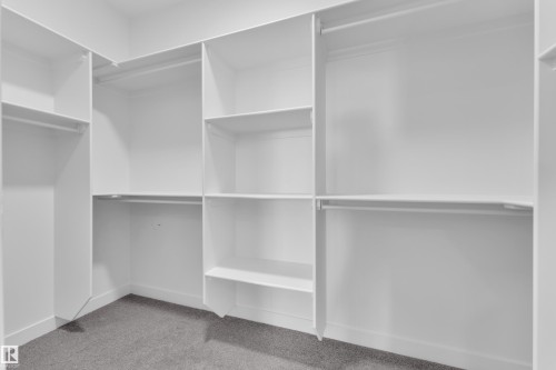 Walk in closet with light colored carpet - 38 Grayson Green, Stony Plain, AB - Indoor With Storage