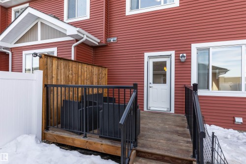 579 Ebbers Way, Edmonton, AB - Outdoor With Deck Patio Veranda With Exterior