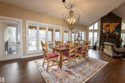 #14 52001 Rge Road 275, Rural Parkland County, AB - Indoor Photo Showing Dining Room