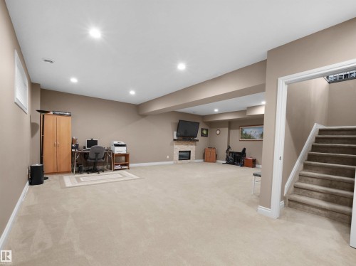 3509 West Place, Edmonton, AB - Indoor Photo Showing Basement