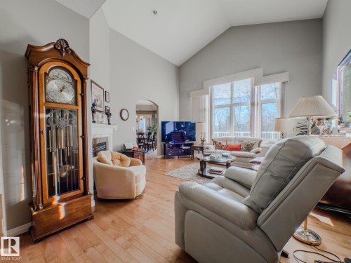 15 18343 Lessard Road, Edmonton, AB - Indoor Photo Showing Living Room