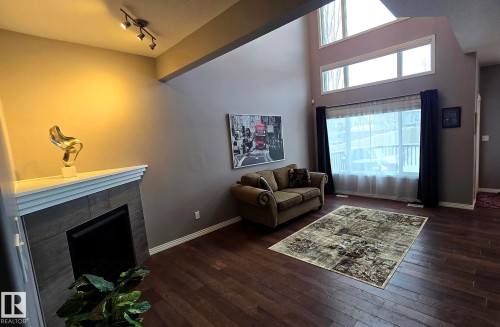1325 Adamson Drive, Edmonton, AB - Indoor With Fireplace