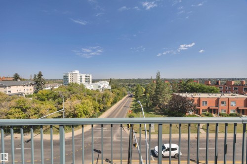 408 10118 95 Street, Edmonton, AB - Outdoor With Balcony With View