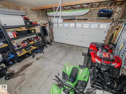 109 Rue Moreau, Beaumont, AB - Indoor Photo Showing Garage