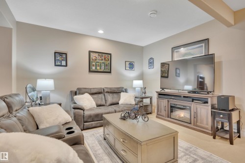 99 Shores Drive, Leduc, AB - Indoor Photo Showing Living Room