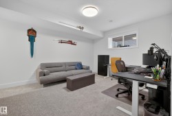 Carpeted office featuring baseboards - 