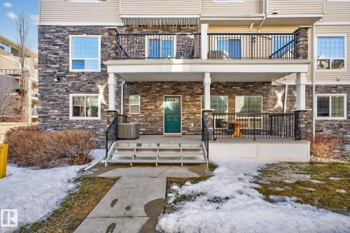 58 7293 South Terwillegar Drive, Edmonton, AB - Outdoor With Deck Patio Veranda