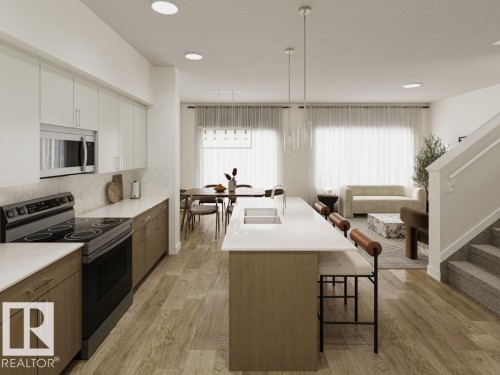 2804 190 Street, Edmonton, AB - Indoor Photo Showing Kitchen With Upgraded Kitchen