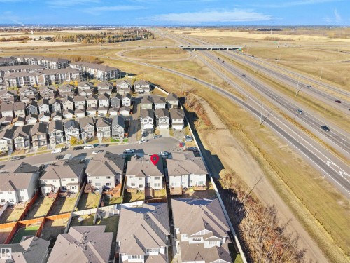 Aerial view of residential area - 207 41 Avenue, Edmonton, AB - Outdoor With View