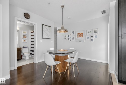 201 5151 Windermere Boulevard, Edmonton, AB - Indoor Photo Showing Dining Room