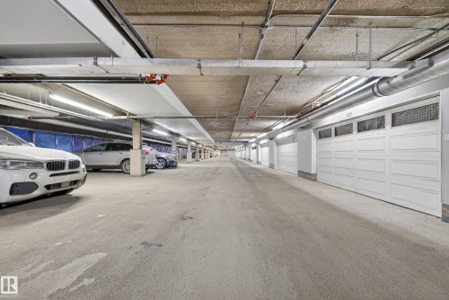 201 5151 Windermere Boulevard, Edmonton, AB - Indoor Photo Showing Garage